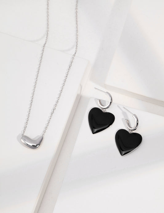 Sterling Silver 925 Minimal Necklace Nuance Simple Mode