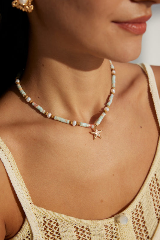 Sterling Silver 925 Freshwater Pearl Beaded Necklace Vintage Style