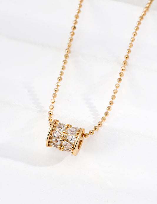 S925 Zirconia Necklace - Elegant Design