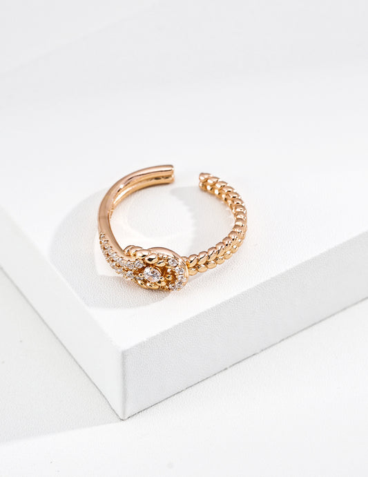 [Matchmaking] A touch of luxurious sparkle for your fingertips: A classical zirconia ring