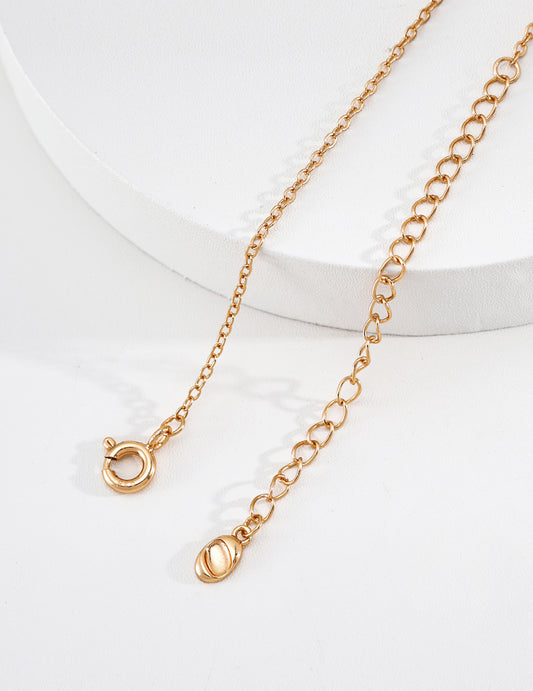 Sterling Silver 925 Simple Chain Necklace Plain