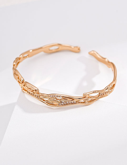 Zirconia Bangle: A fantastical shimmer inspired by the galaxy