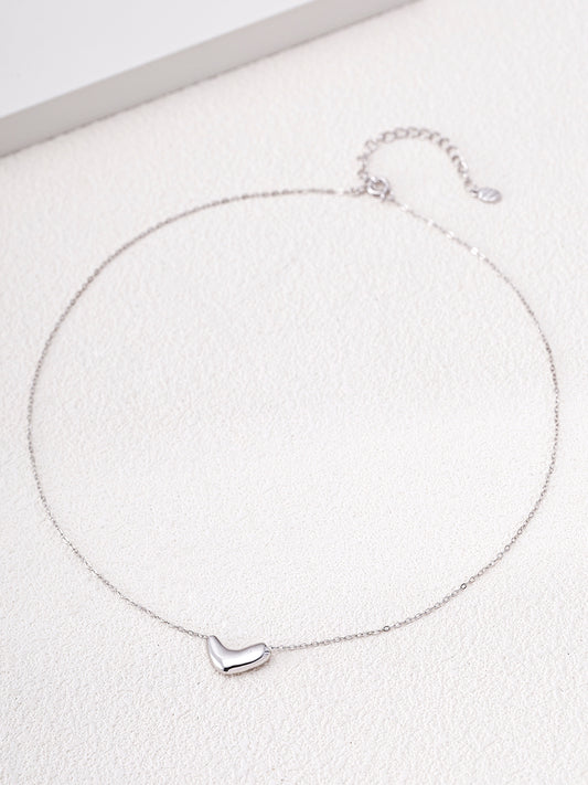 Silver 925 Simple Minimalist Line Necklace