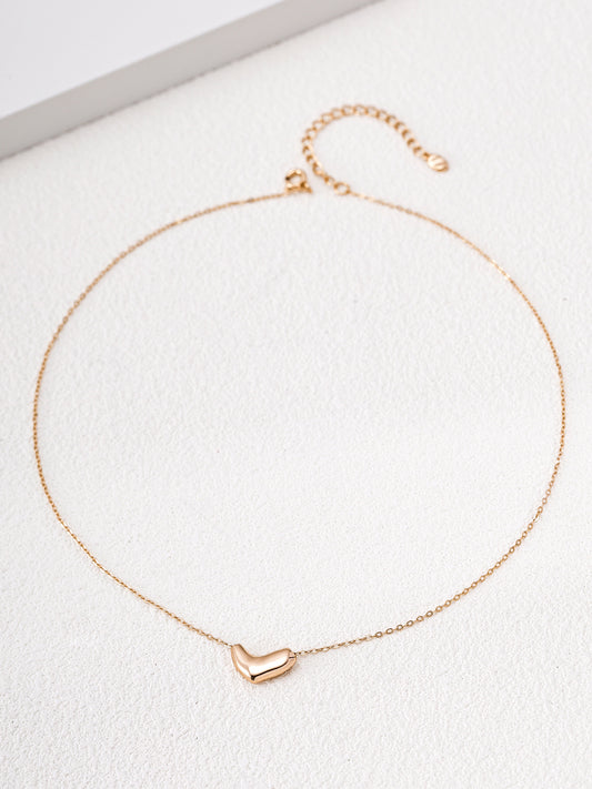 Silver 925 Simple Minimalist Line Necklace
