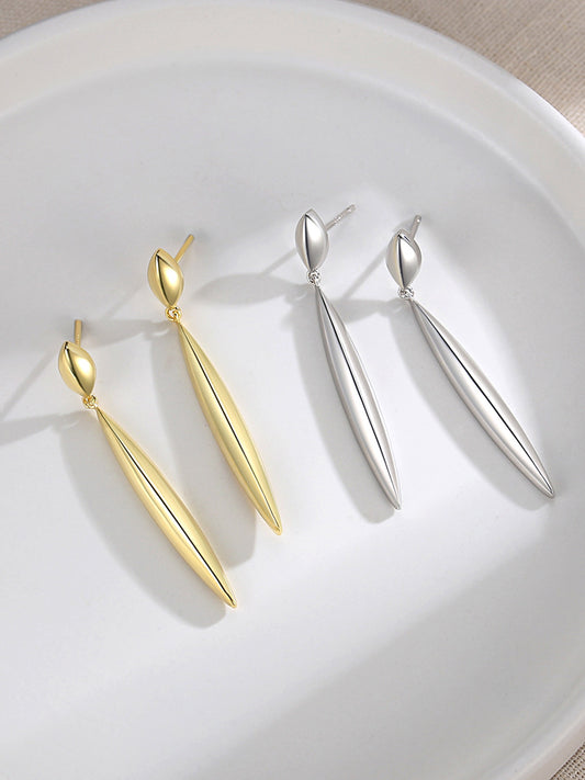 シルバー925 シンプル ニュアンス デイリーユース ピアス