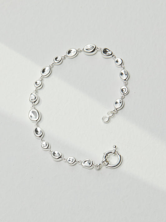 [Lava] Silver 925 Nuance Line Bracelet