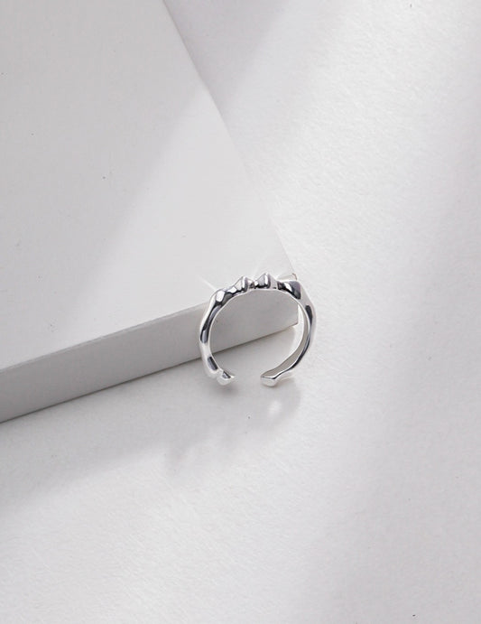 S925 Minimalist Ring Modern Nuance Design