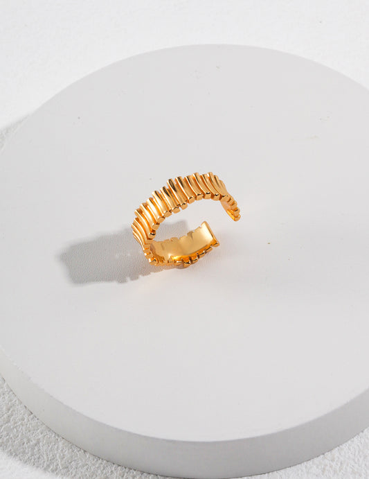 Sterling Silver 925 Minimalist Ring - Sophisticated Plain Design