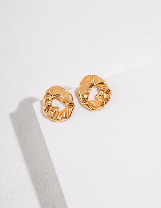 【S925】Minimalist and sophisticated urban French earrings