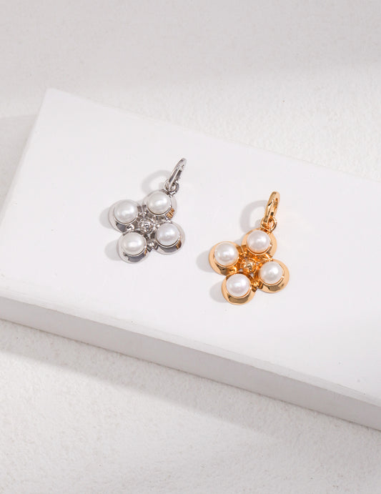 S925 Freshwater Pearl Pendant Necklace - Simple & Chic