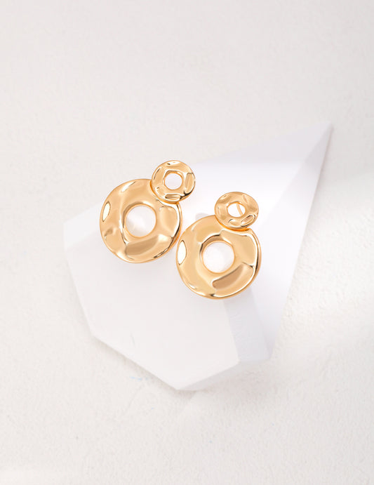 S925 Simple Minimalist French Style Earrings