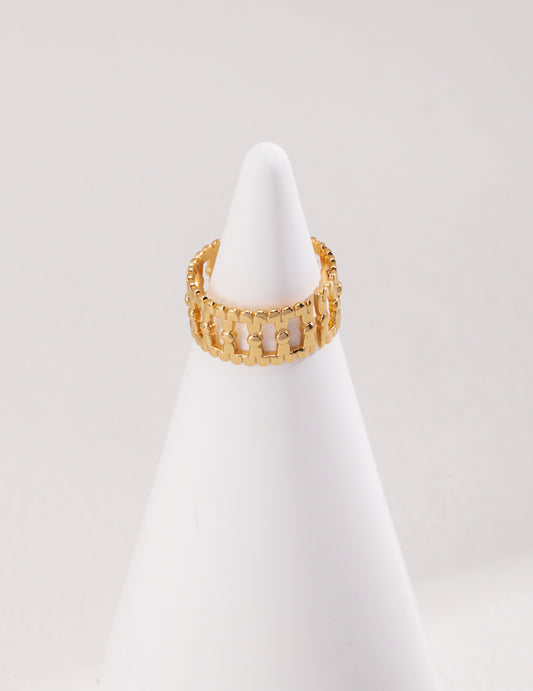 S925 Silver Ring Adjustable Minimalist Design