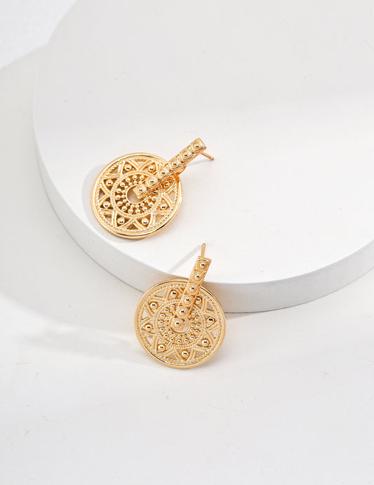 Silver 925 Modern Chinese Nuance Earrings