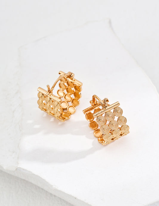 S925シルバー デザイン ピアス シンプル ニュアンス シルバー925