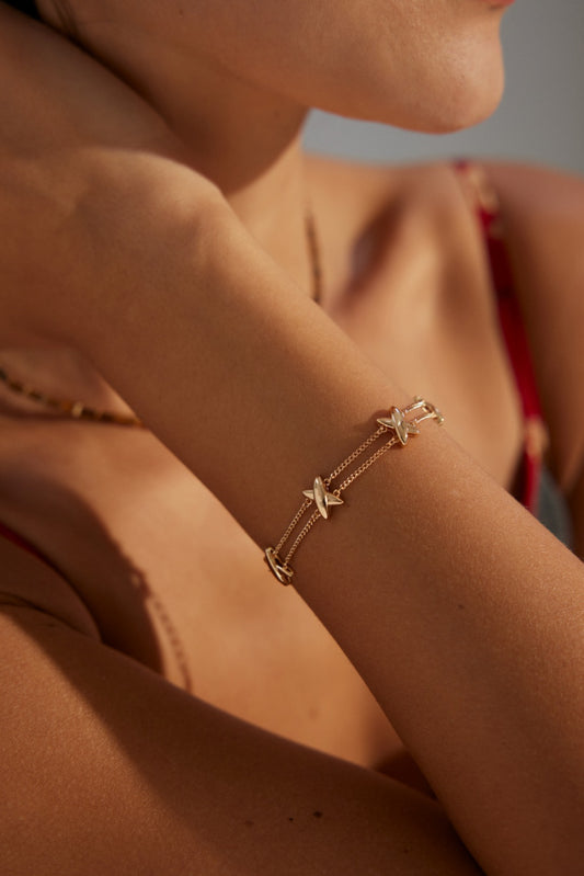S925 Simple Chain Bracelet Delicate Daily SL0158