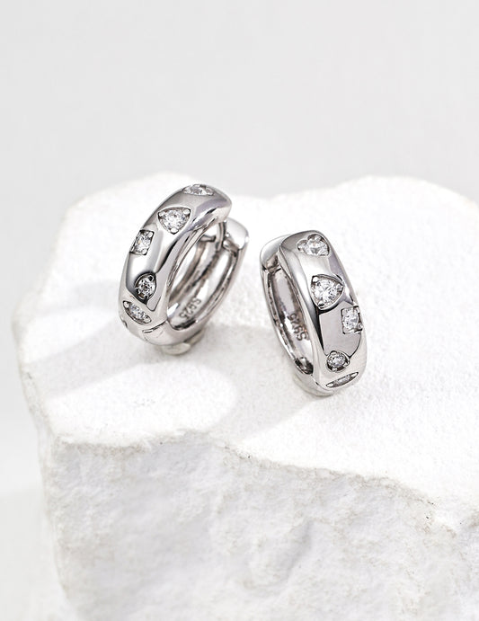 S925 Colorful Zirconia Vintage Classical Earrings