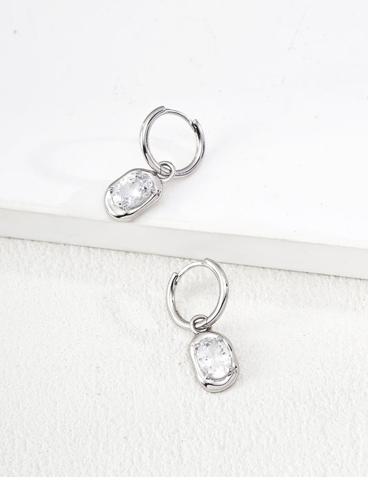 [Zirconia] Urban Series Minimalist Earrings Stylish