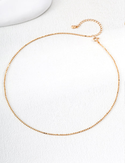 925 Sterling Silver Simple Chain Necklace: A Versatile Essential for Everyday Wear