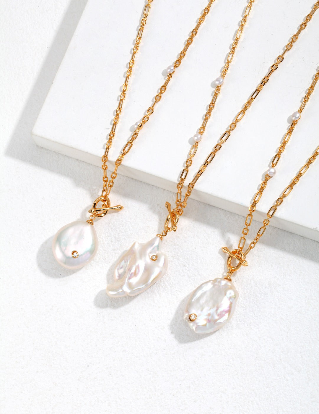 バロックパール ネックレス D0350