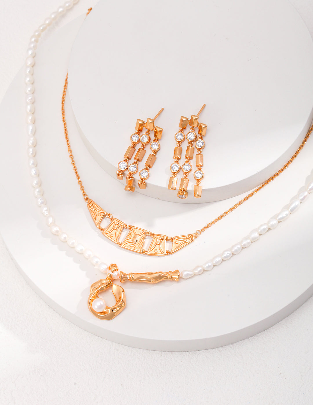 Simple Gold Necklace D0463