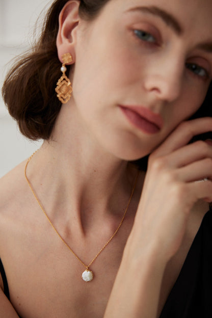 パールネックレス D0476