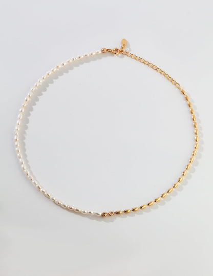 ライスパールネックレス D0250