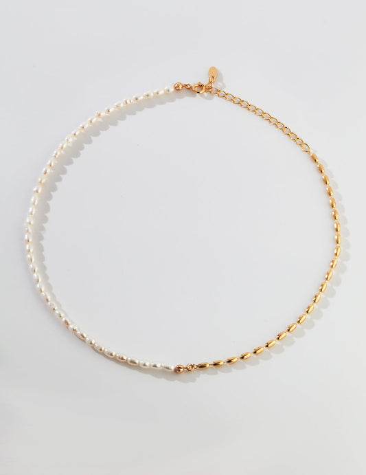 ライスパールネックレス D0250