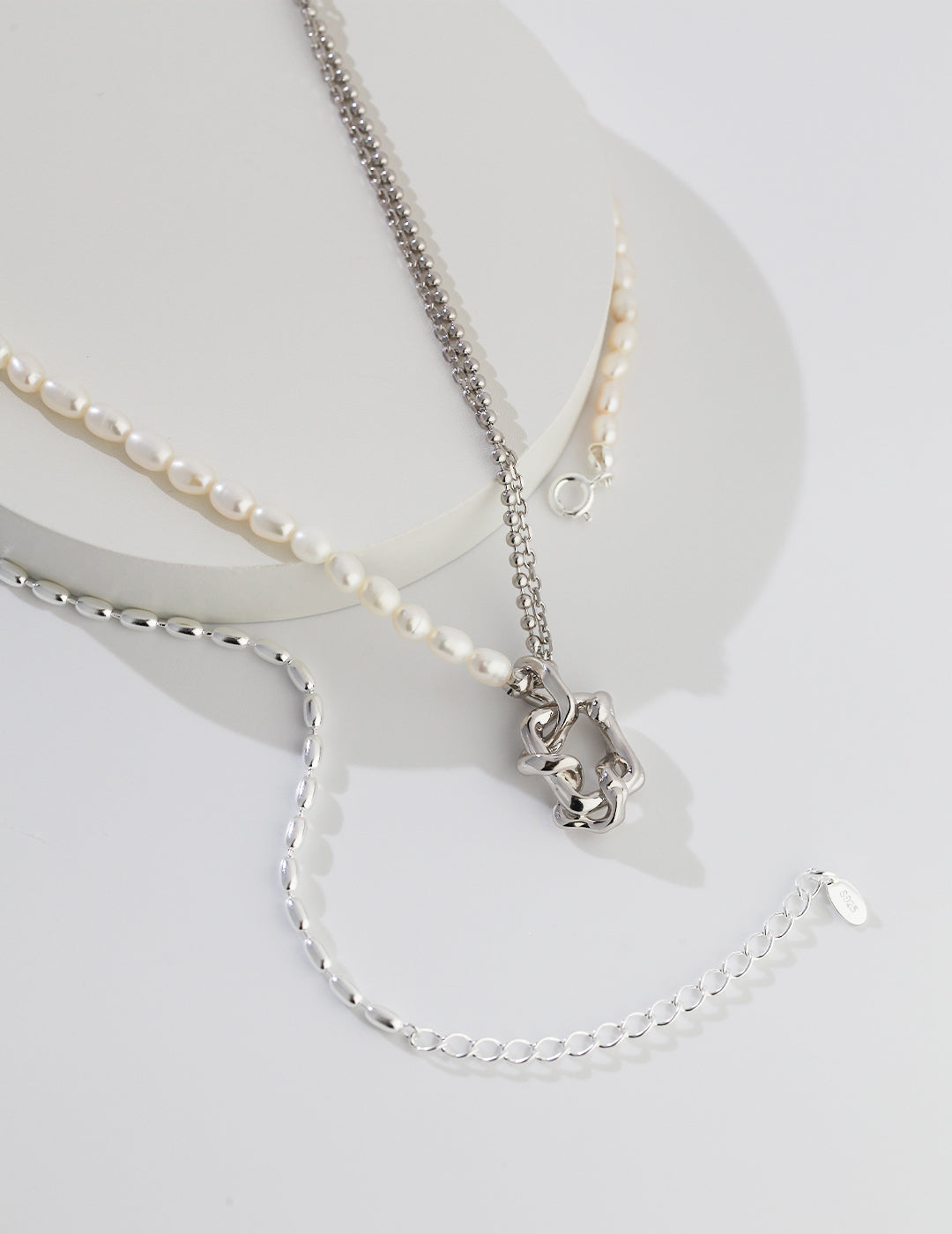 ライスパールネックレス D0250
