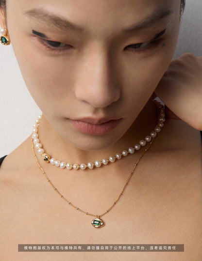 シンプル ネックレス D0545