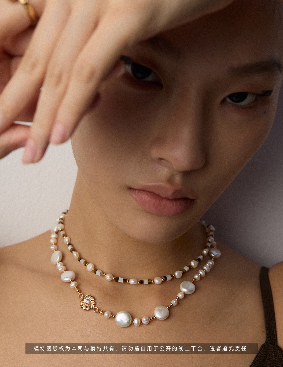 パール ネックレス D0493